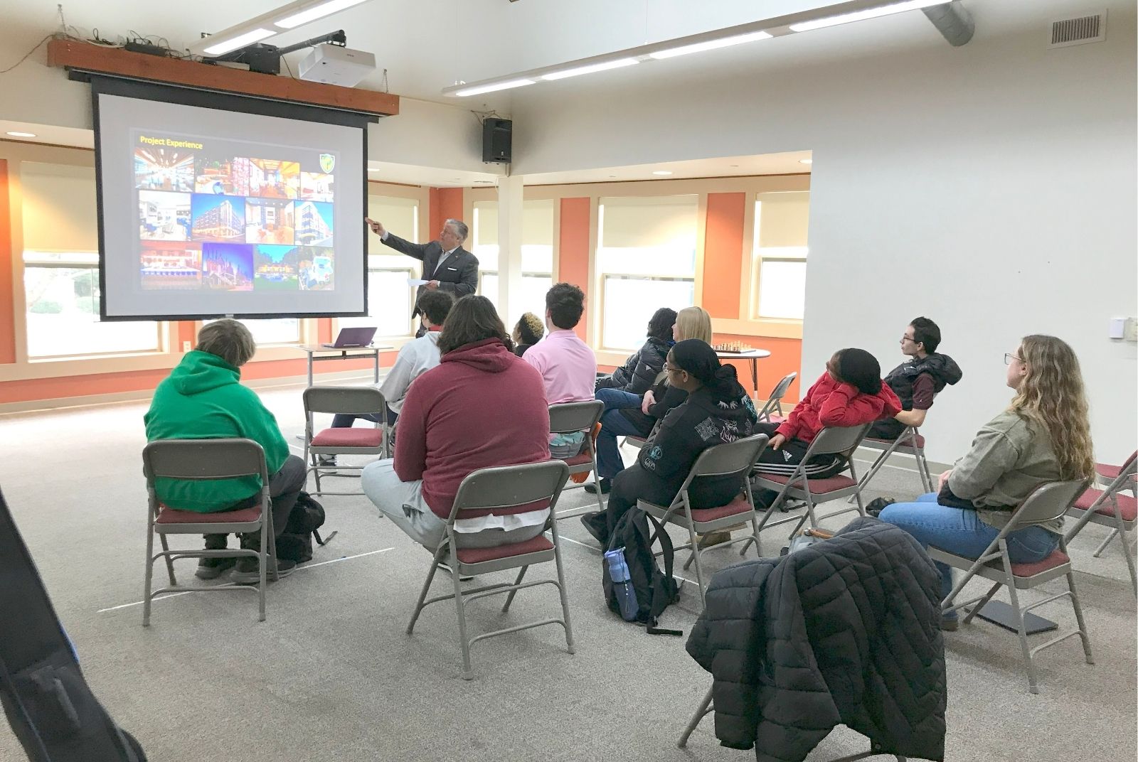 Sean Boyle Shares History and Career Advice at The Quaker School at