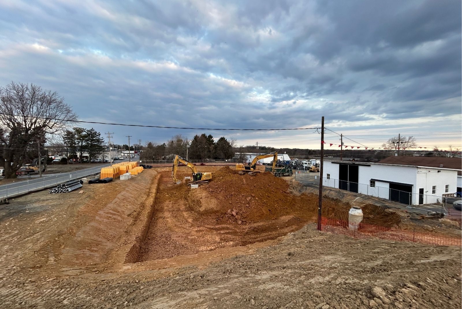 Site Preparation Continues at TransEdge Truck Center's Allentown Site ...
